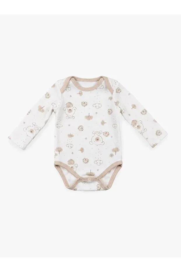 Детский комплект одежды для новорожденных хлопковый Good Friends Newborn Set Joriens Little, Ecru — фото 2