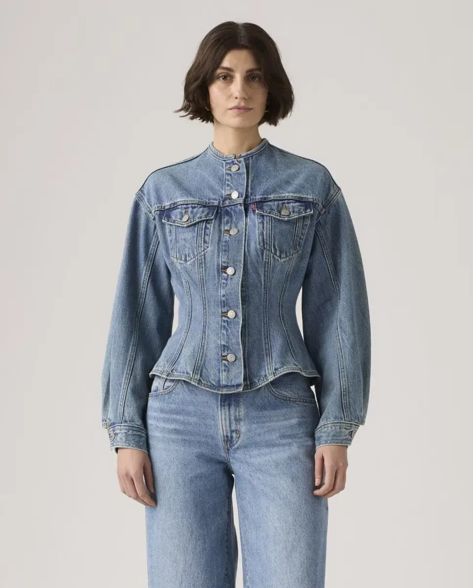 Женская куртка из денима модель Cazadora vaquera Levi's, Azul Índigo