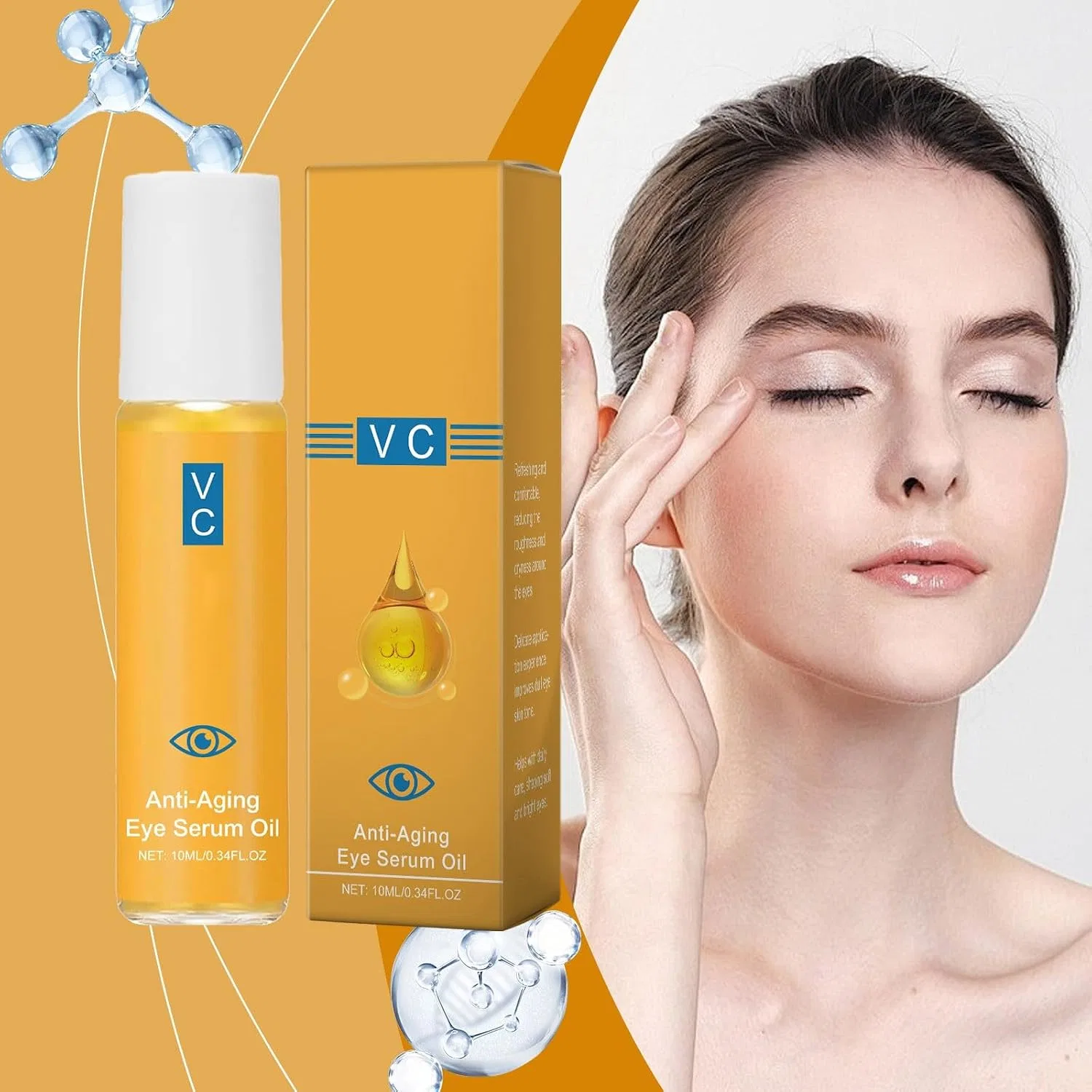 Сыворотка для глаз Lutein Anti-Wrinkle Oil, 2 шт, 55 мл Generisch — фото 2