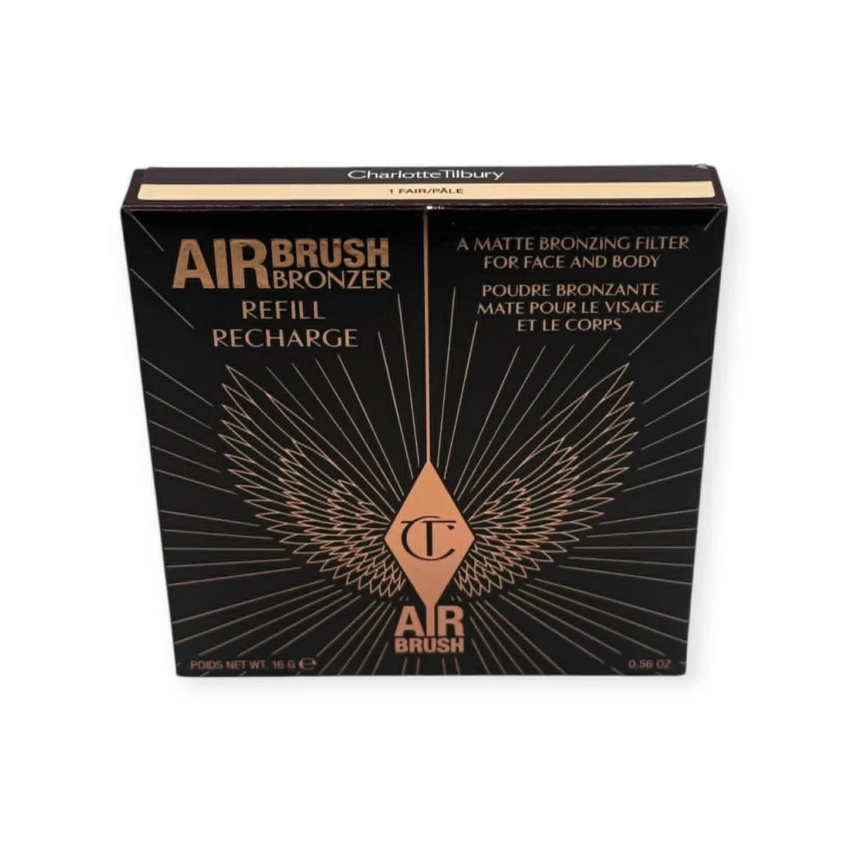 Бронзер Charlotte Tilbury Air Brush Bronzer 1 Fair, Цвет Fair — фото 2
