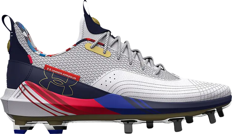 

Бутсы Under Armour Harper 7 Low ST USA, белый