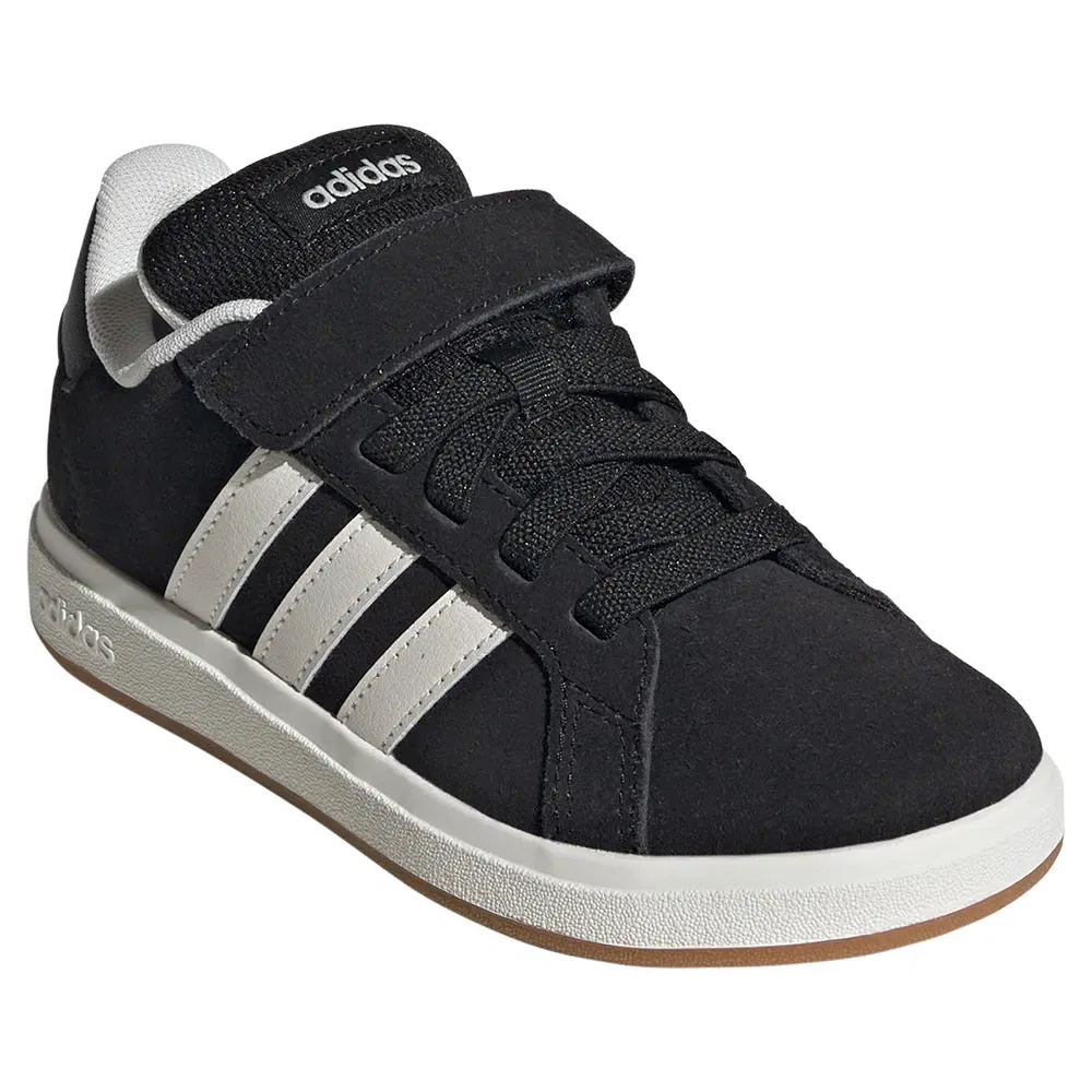 Кроссовки Grand Court 00s EL Adidas, черный — фото 4
