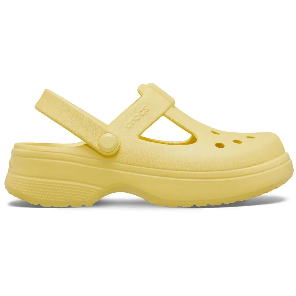 Клоги Classic Mary Jane Crocs, желтый — фото 3