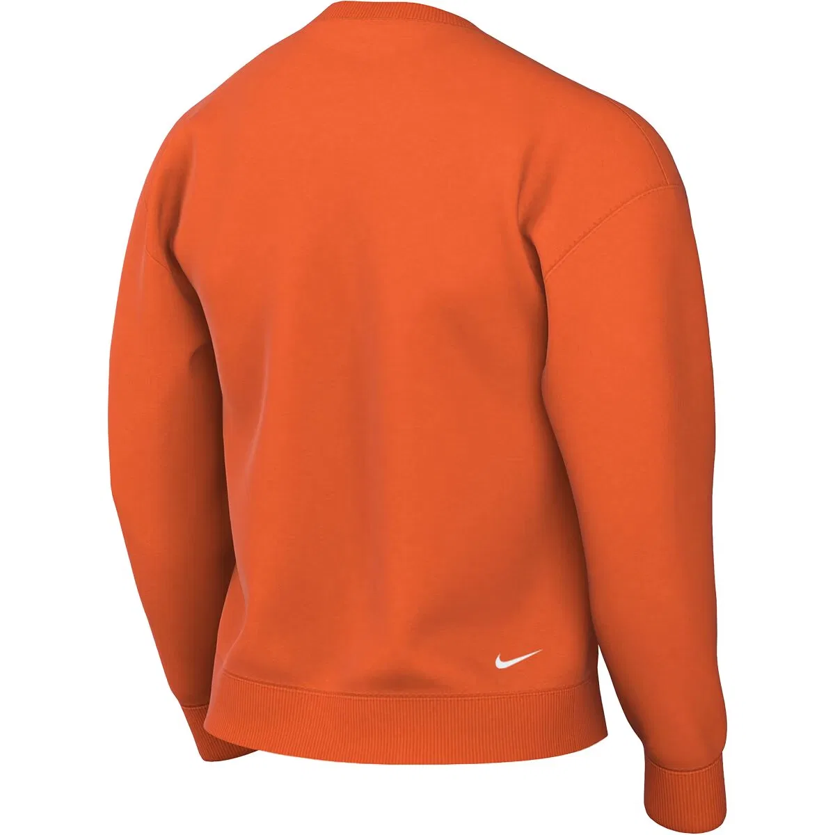 Мужская толстовка с капюшоном из плотного флиса Acg Dri-Fit Racing Department Tuff Fleece Nike, Safety Orange/White — фото 2