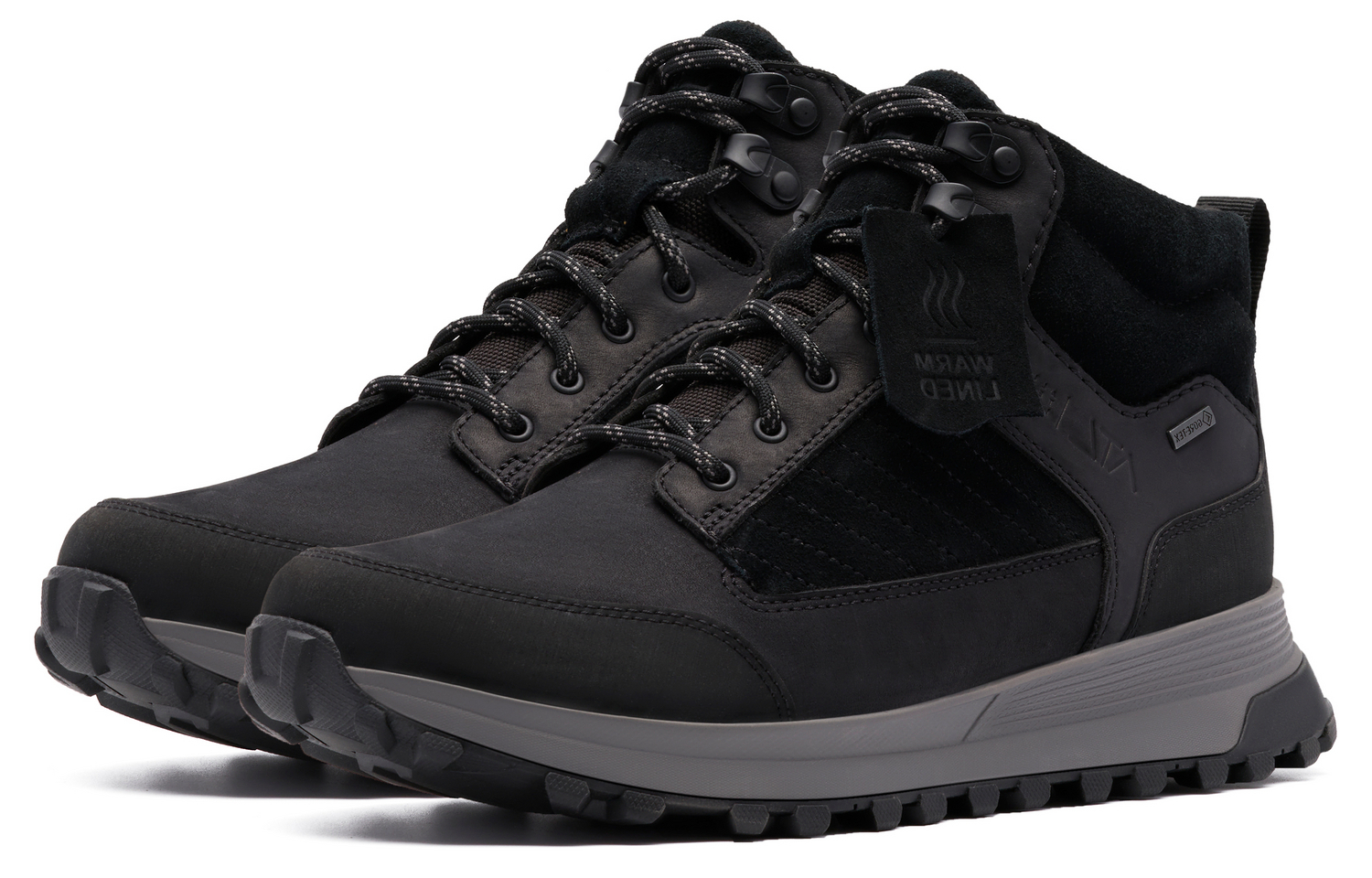 Clarks Мужские повседневные кроссовки High top черные — фото 3