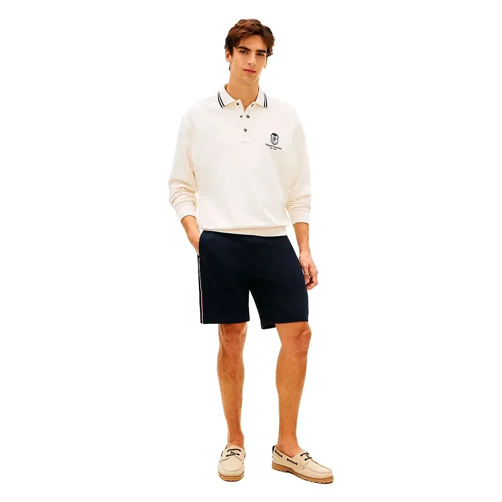 Мужские шорты с принтом Global Stripe Tommy hilfiger, Blue — фото 4