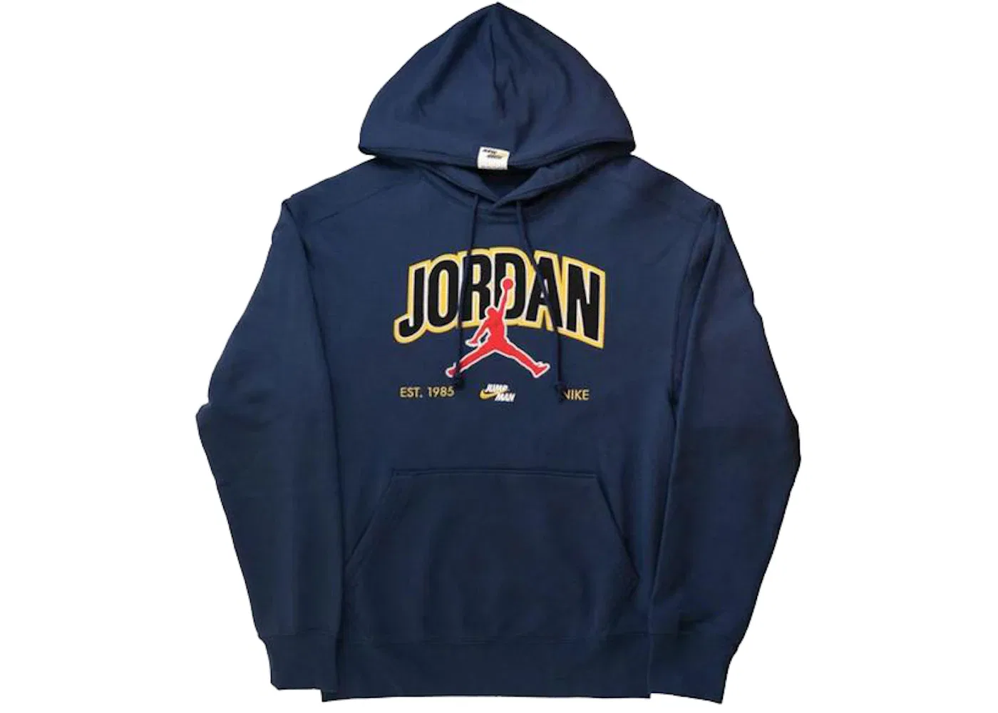 Мужской пуловер с капюшоном Jordan Jumpman Pullover Hoodie Midnight Navy