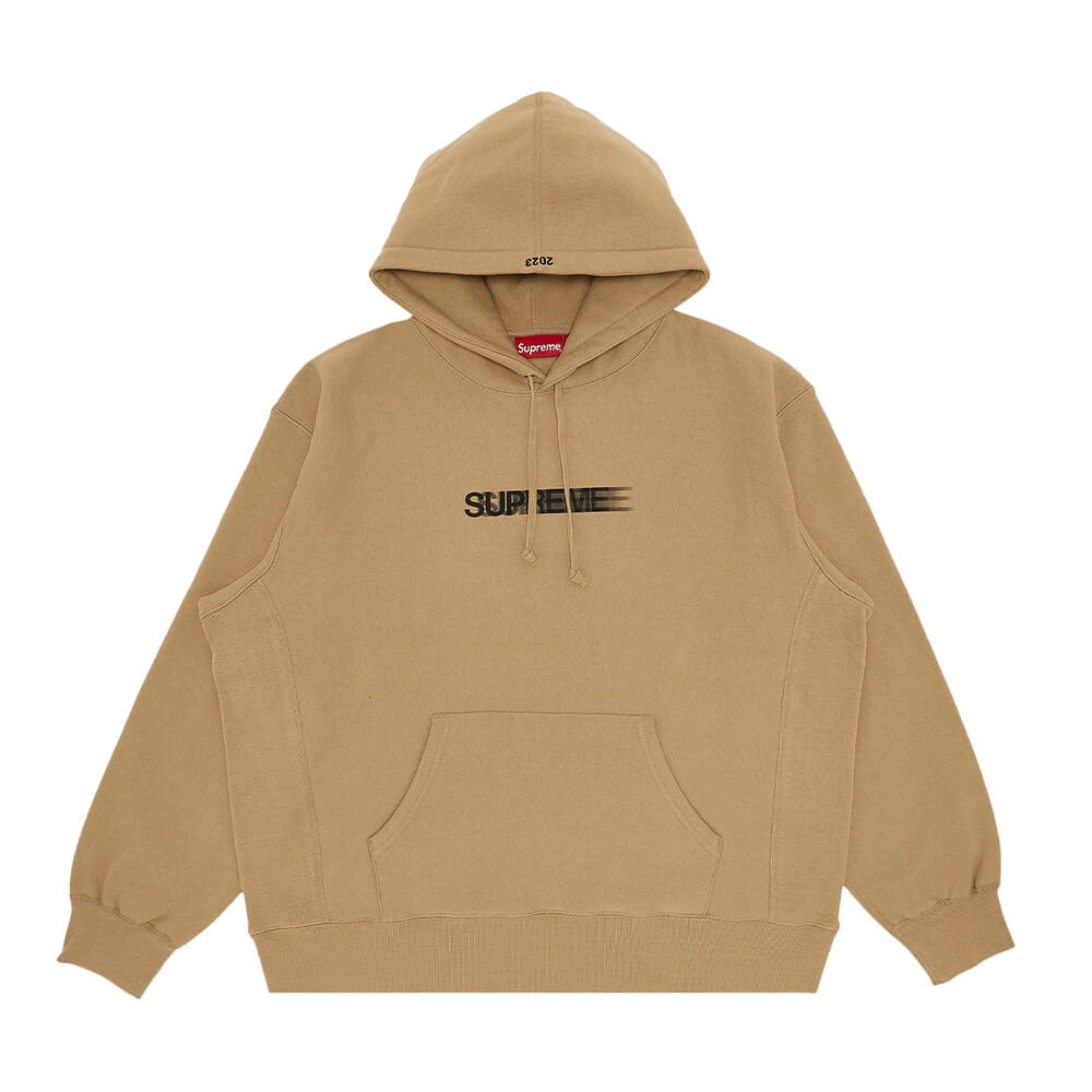 

Толстовка Supreme Motion Logo Hooded, бежевый