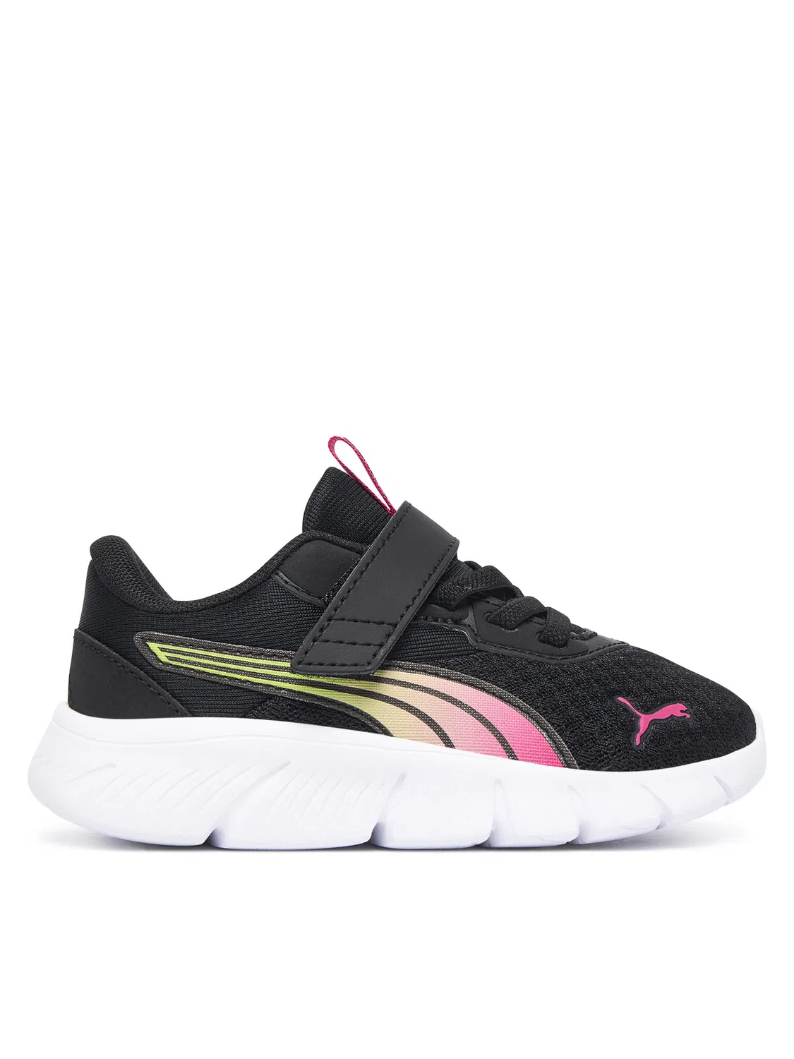 Кроссовки для девочки Flex Focus Moder Blaze Fade AC+Inf Puma, черный