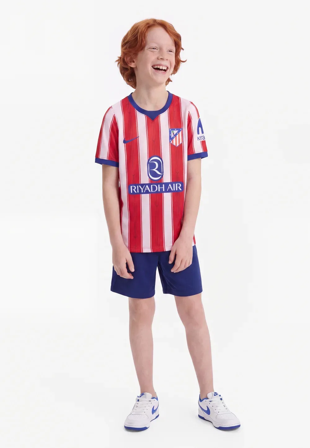 Домашняя футболка унисекс стадиона «Атлетико Мадрид» Nike Performance, White/University Red/Deep Royal Blue