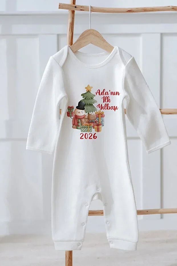 Детский комбинезон для новорожденных хлопковый Lilabio, White