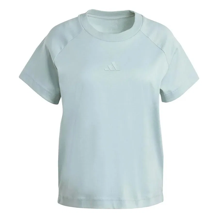 Спортивная футболка с коротким рукавом W Sl Reg T adidas, Зеленый