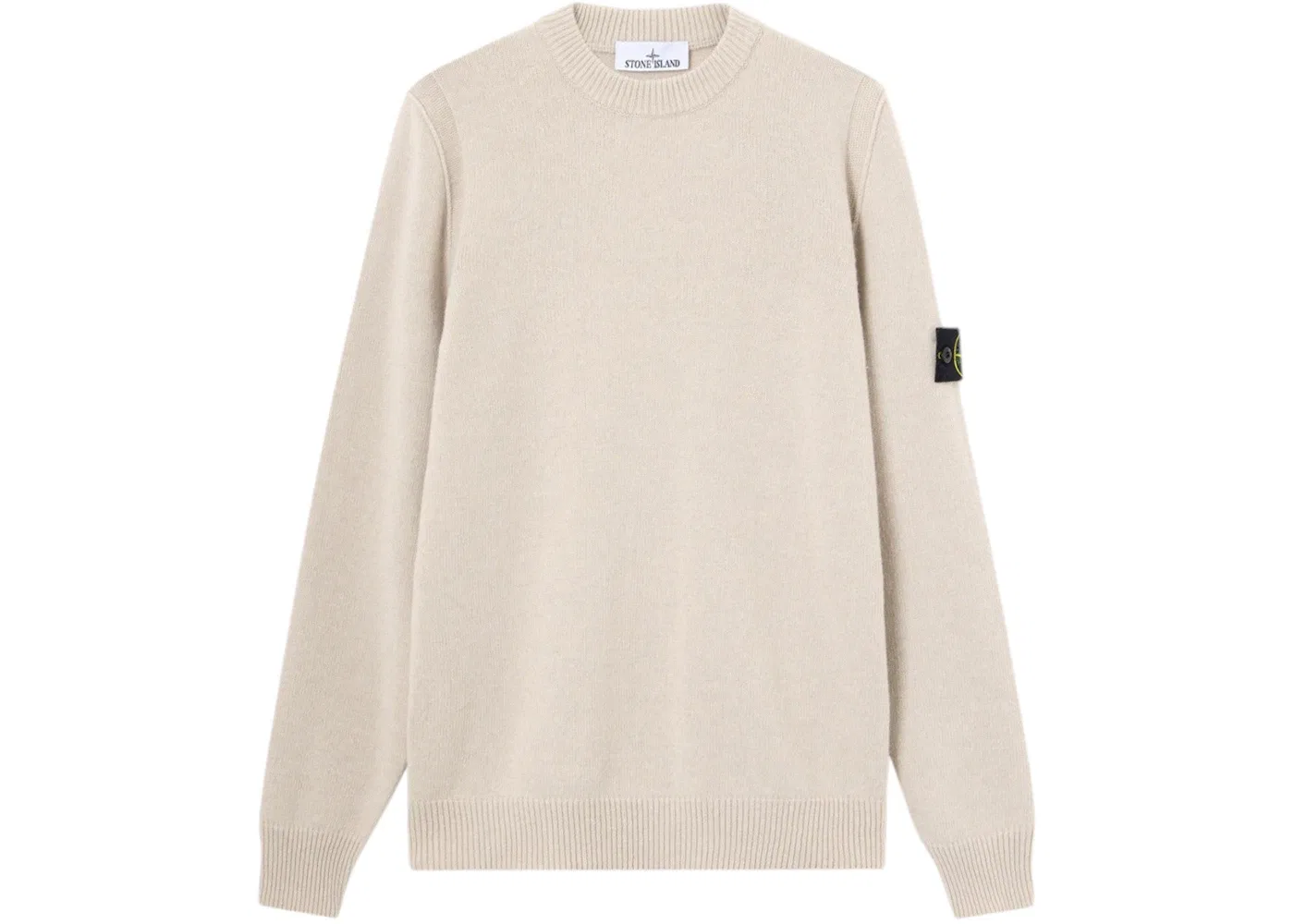Мужской джемпер из шерсти мериноса Stone Island Sweater, Desert