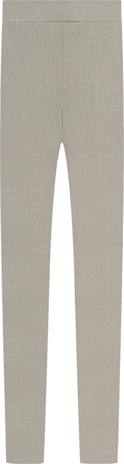 Брюки Fear of God Essentials Knit Rib Sport Pant 'Seal', серый — фото 3