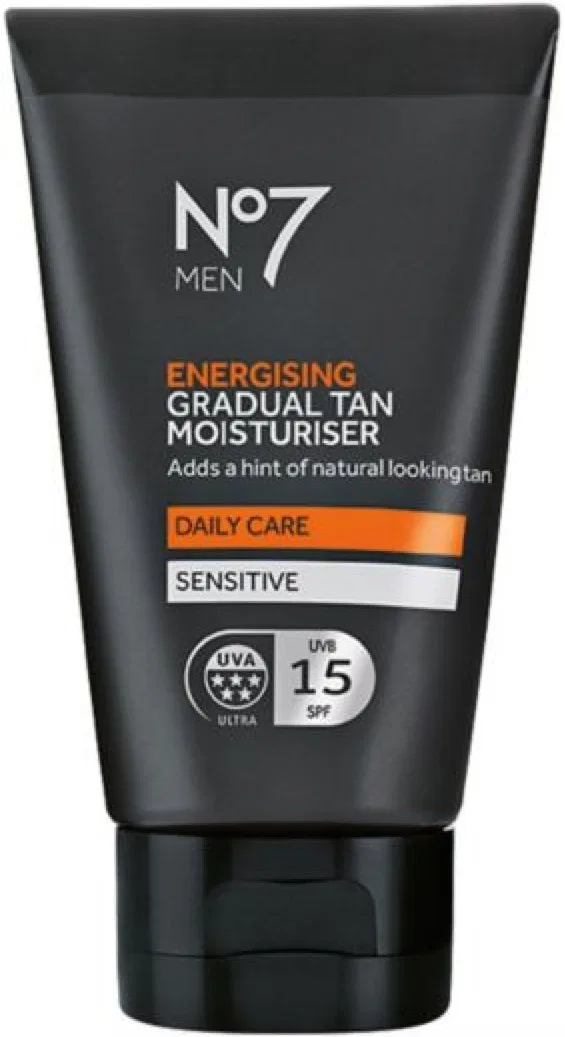 Крем для тела автозагар No7 Men Energising Gradual Tan Moisturiser 50 мл
