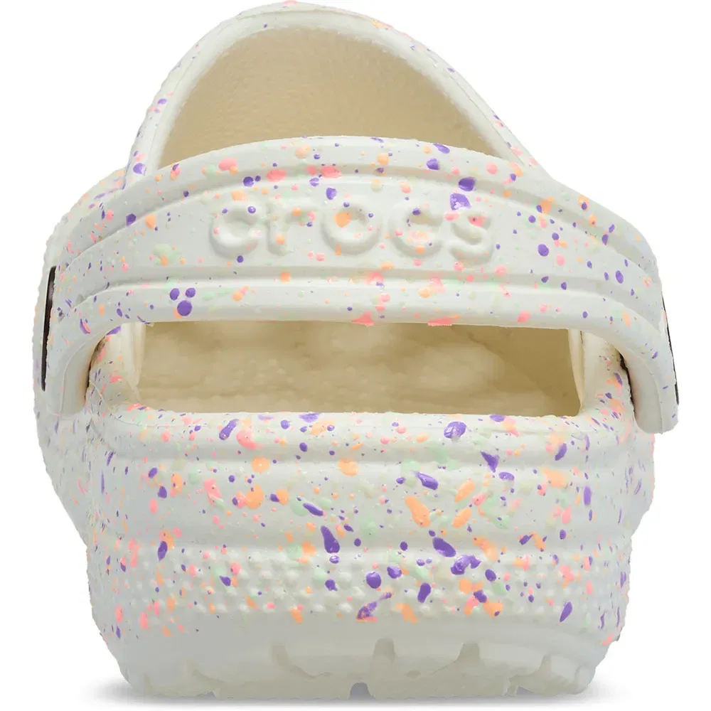 Комбинезон Crocs Classic Glow Paint Splatter, белый — фото 4