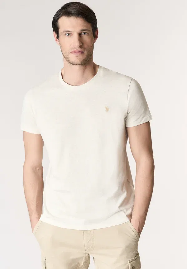 Футболка дышащая basic t-shirt U.S. Polo Assn., белый