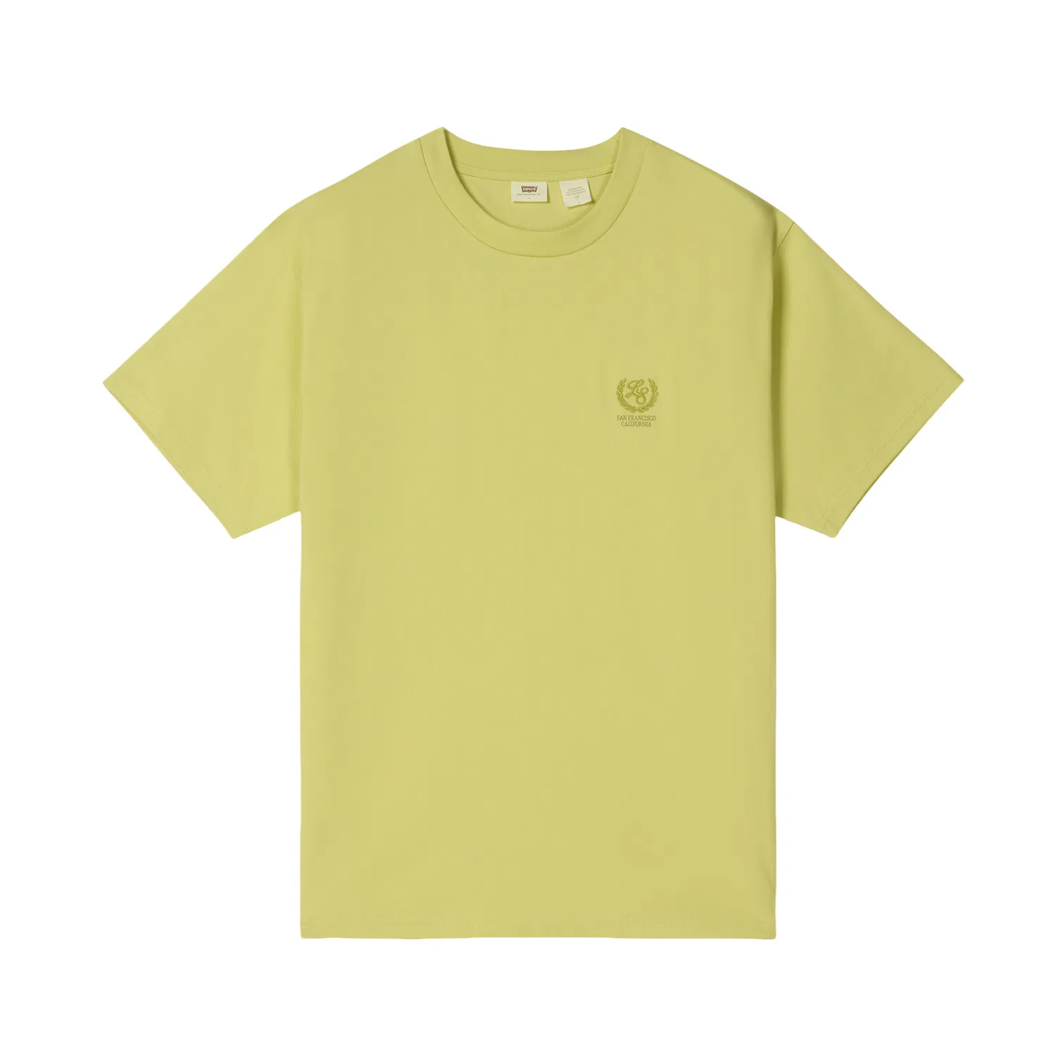 Детская футболка хлопковая Levis, Yellow