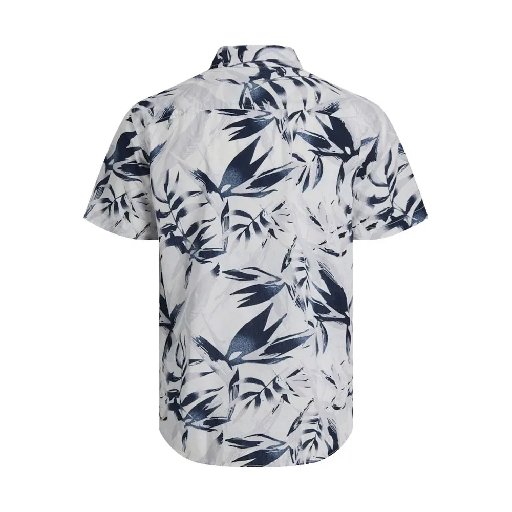 Рубашка с коротким рукавом Honolulu Jack & Jones, серый — фото 2