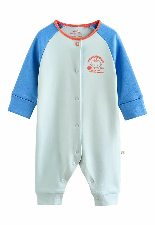 Комплект боди для сна из хлопка, 3 шт, Regular fit, Next, Multi Raglan — фото 3