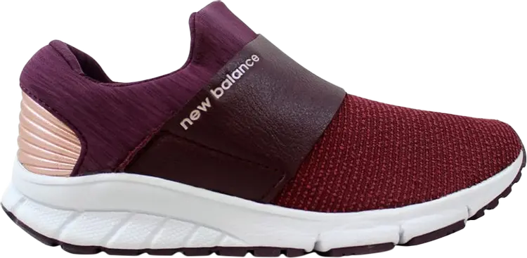 

Кроссовки New Balance Wmns Vazee Rush Slip-On 'Burgundy', красный