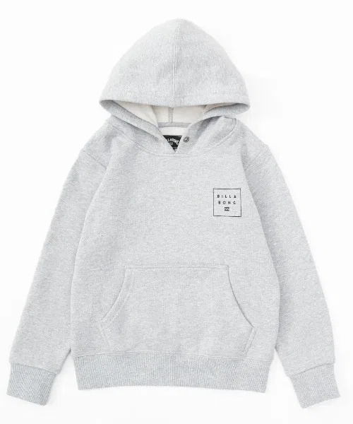 Детский худи с принтом BILLABONG LOGO SET UP, Черный — фото 3