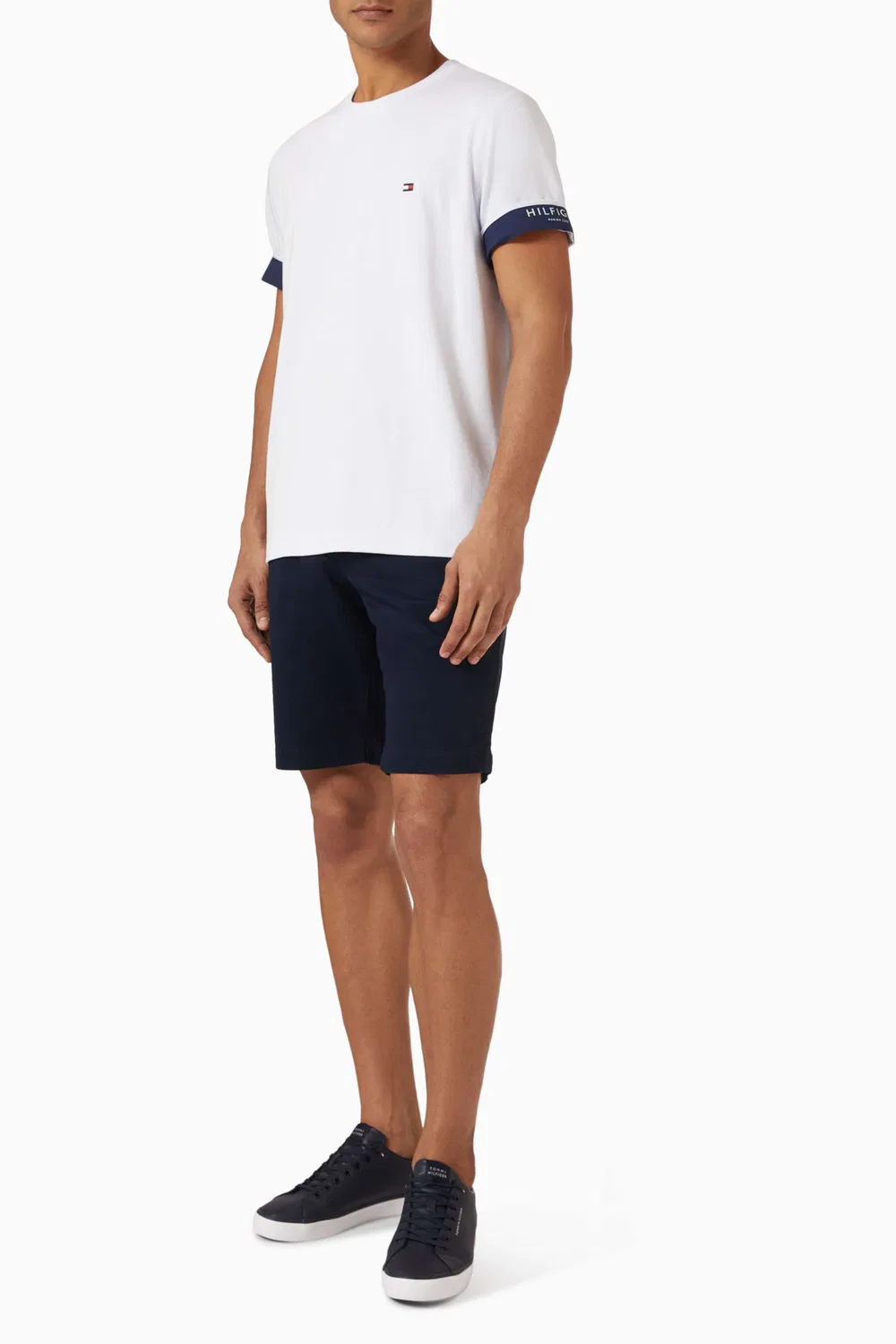 Футболка с коротким рукавом из смесового хлопка Tommy Hilfiger — фото 2