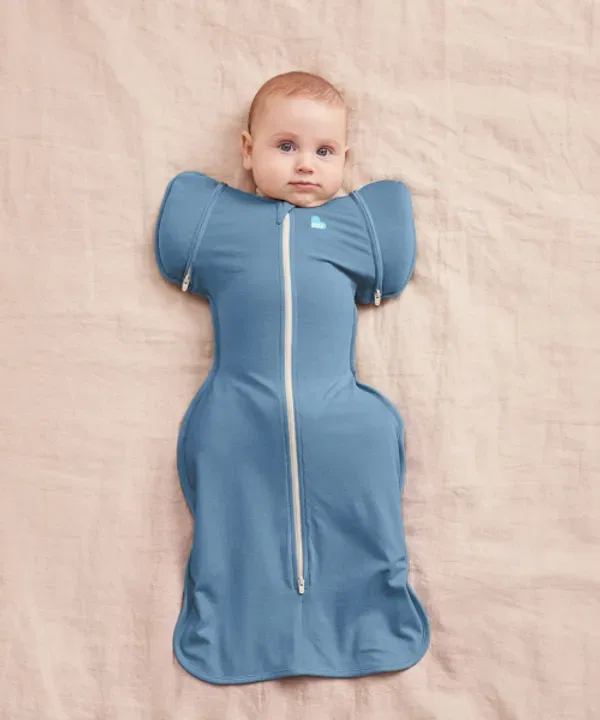 Комбинезон 50/50 Bamboo Original, Swaddle Up, Storm Blue