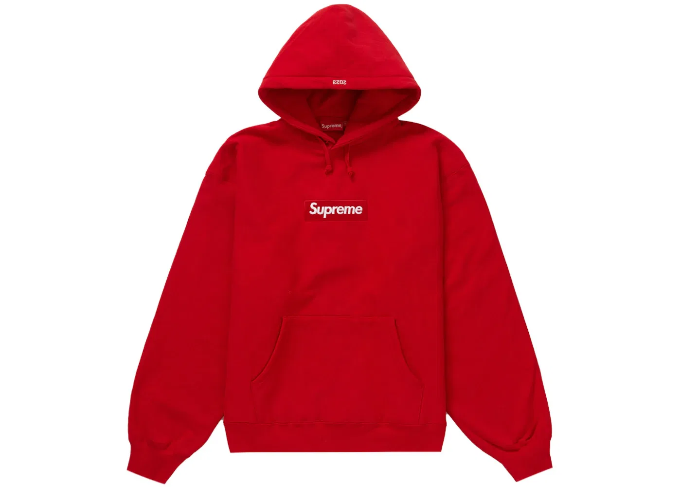 Мужская худи с принтом Supreme Sweatshirt (FW23), Red