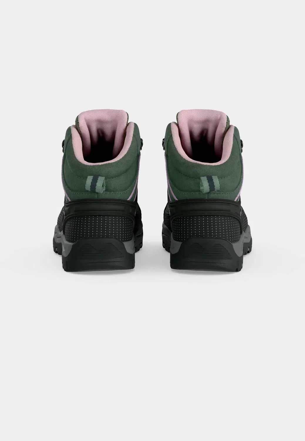 Детские походные ботинки Rigel Mid WP унисекс Cmp, Green Tea/Soft Pink — фото 4