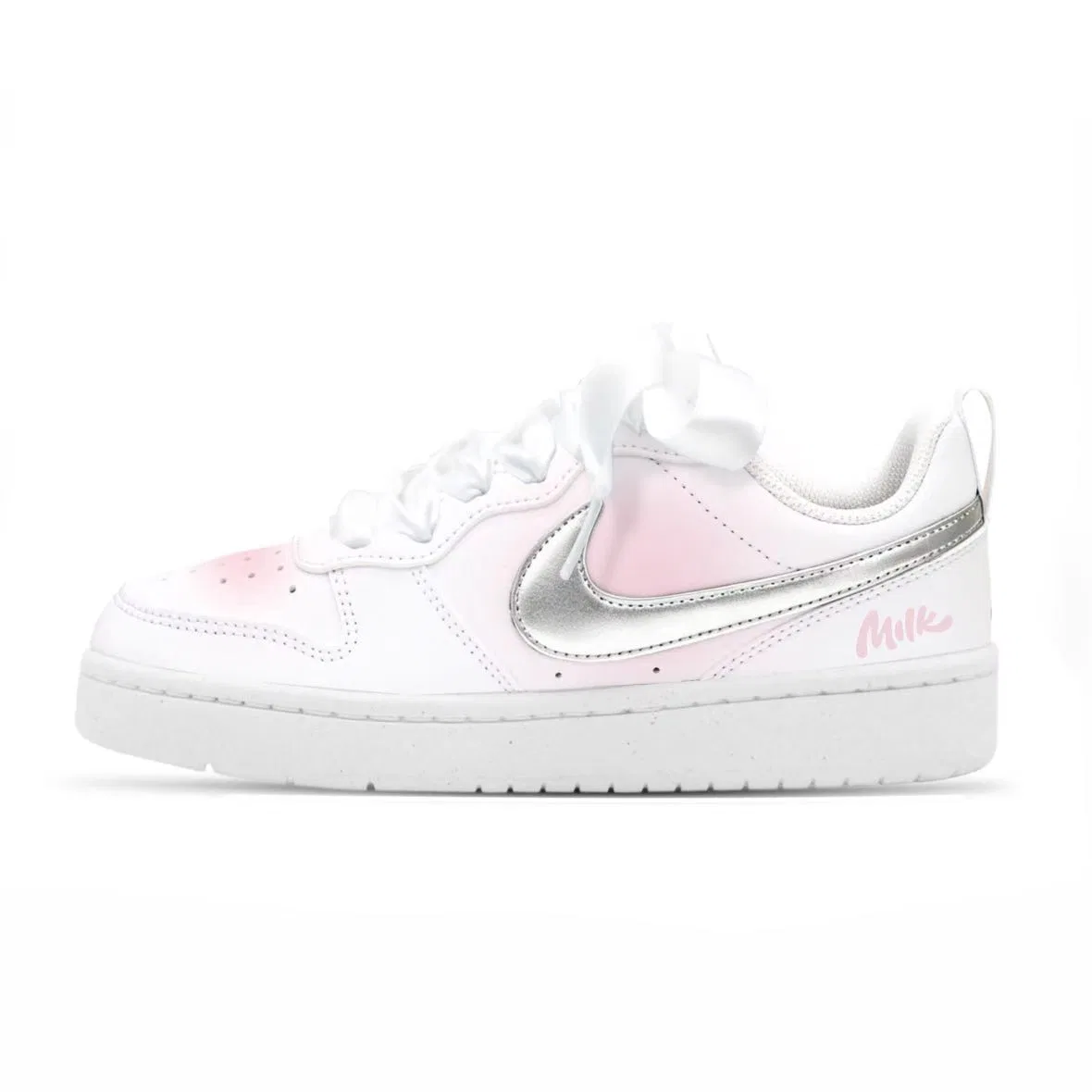 Детские кроссовки для скейтбординга Court Borough, Nike, White