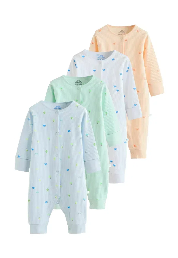 Пижама хлопок Regular fit - 4 pack Next multi print, мультиколор