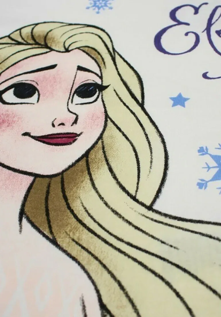 La reine des neiges - футболка с принтом Disney, Blanc — фото 3