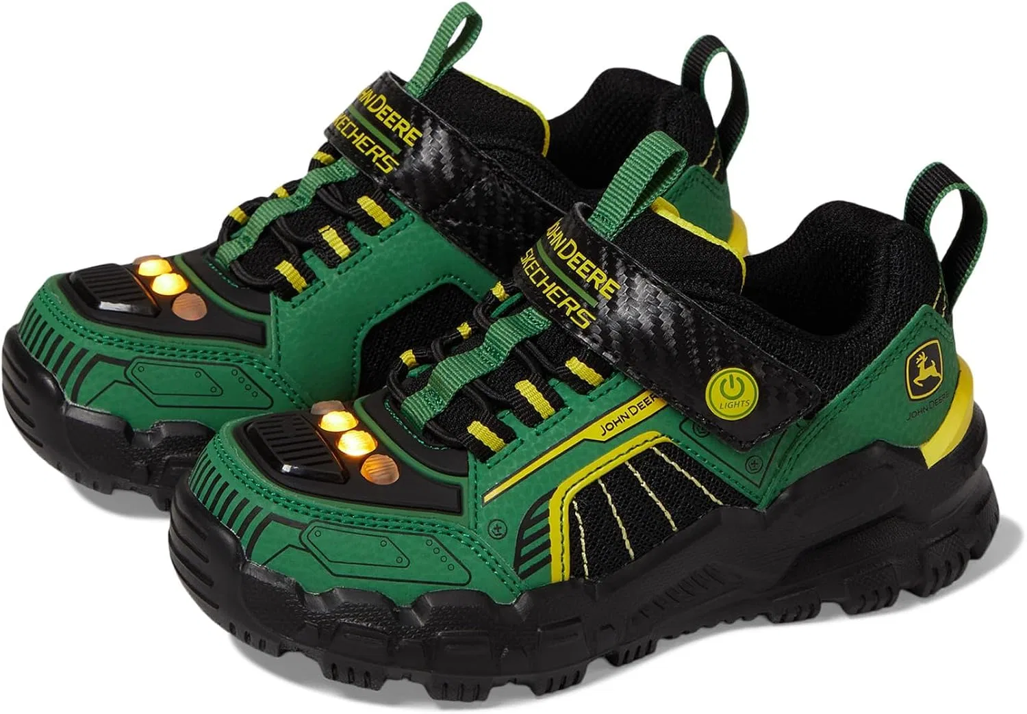 Детские кроссовки для девочек Adventure Track Skechers, Green/Black — фото 4