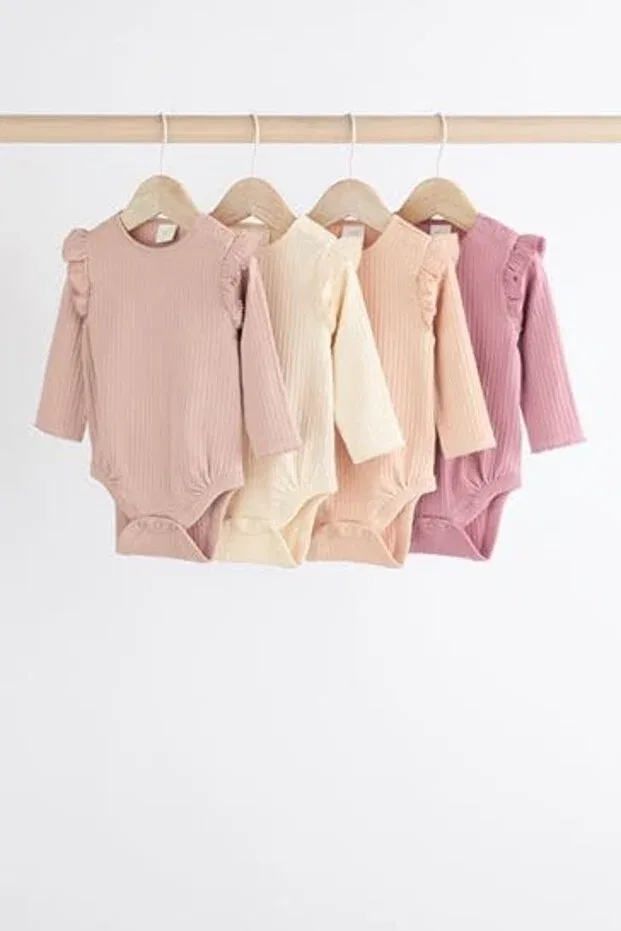 Детский комплект боди с длинным рукавом Next Baby, Pink