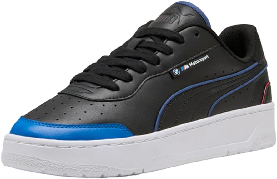 Мужские кроссовки PUMA BMW M Motorsport Ca с шнуровкой, повседневные - черные — фото 2
