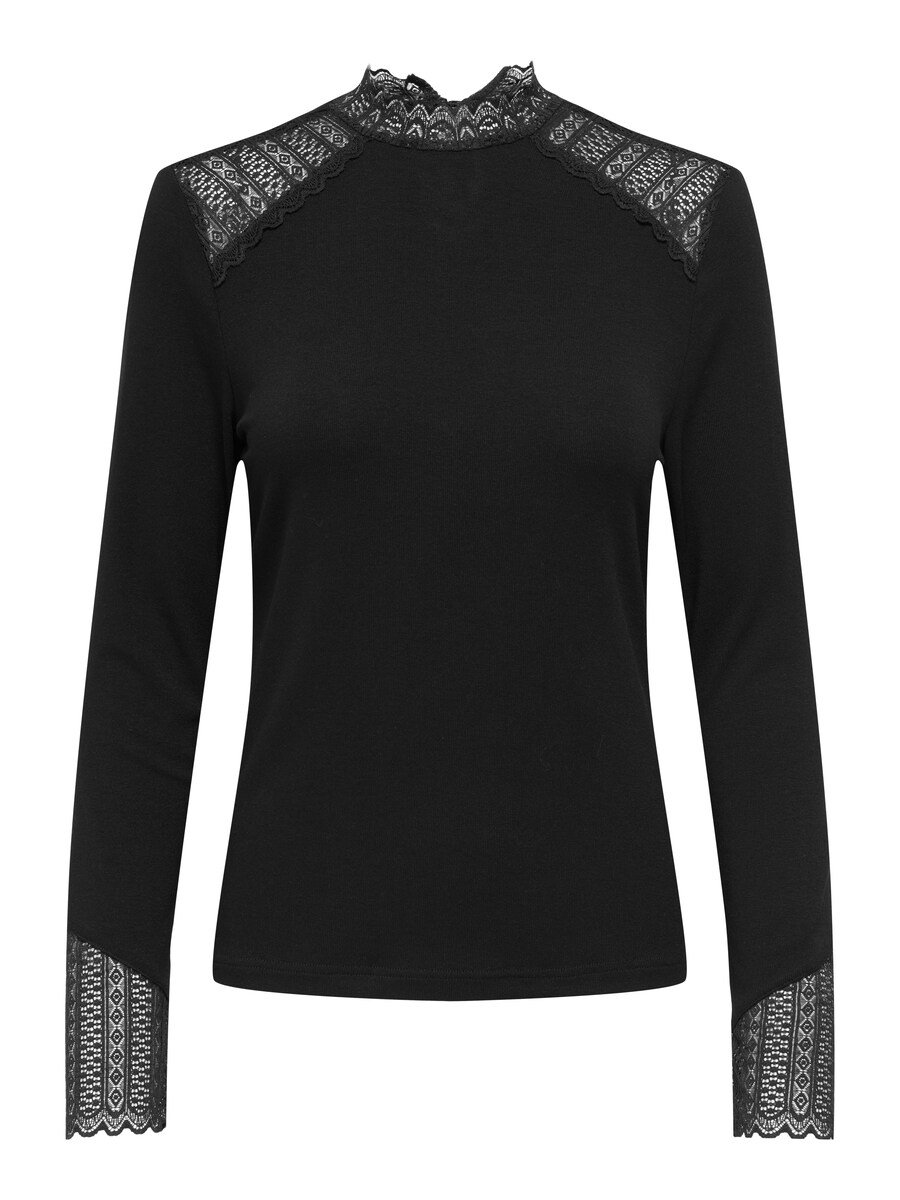 

Лонгслив ONLY Shirt ONLBECCA, черный