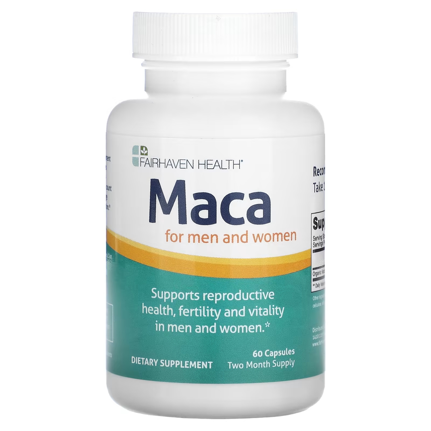 

Добавка Fairhaven Health мака, 60 капсул