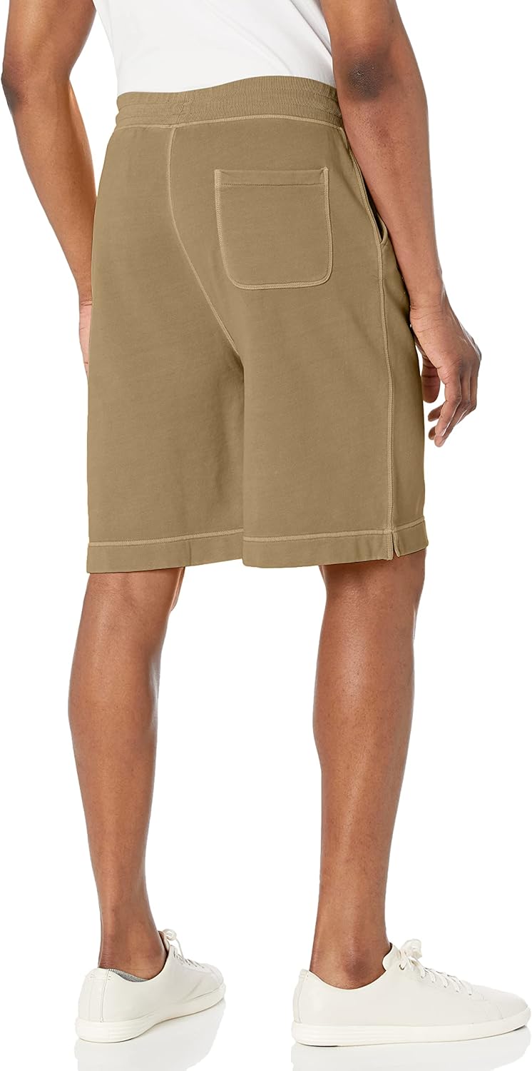 BOSS Мужские шорты Hit Logo French Terry, Coriander Beige — фото 2