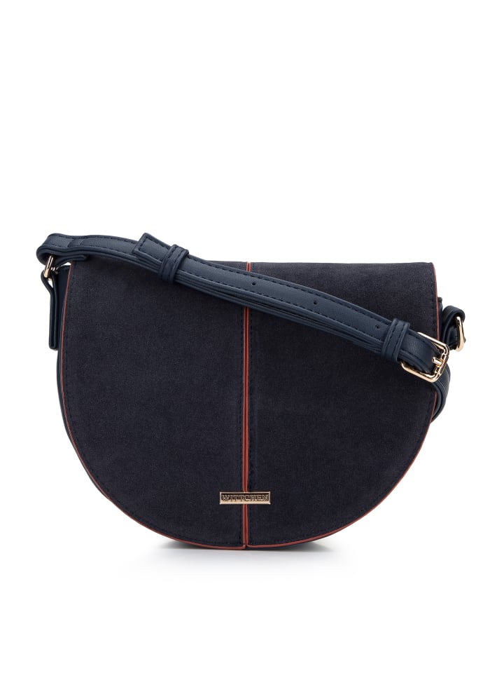 

Сумка Wittchen Bag Young collection (H) 18 x (B) 22 x (T) 6 cm, темно-синий