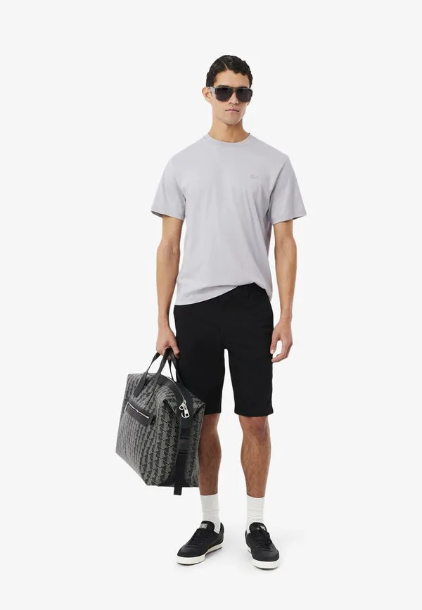 Базовая мужская футболка Lacoste, Gris Clair — фото 2