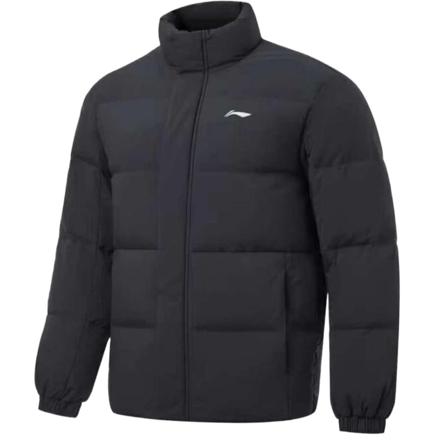 

LINING Фитнес-куртка пуховая унисекс базовая черная, Basic Black