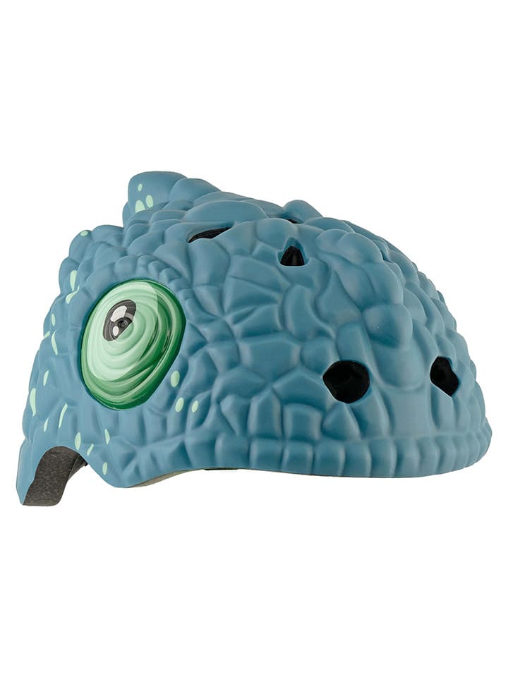 

Crazy Safety Велосипедный шлем «Хамелеон» темно-синего цвета