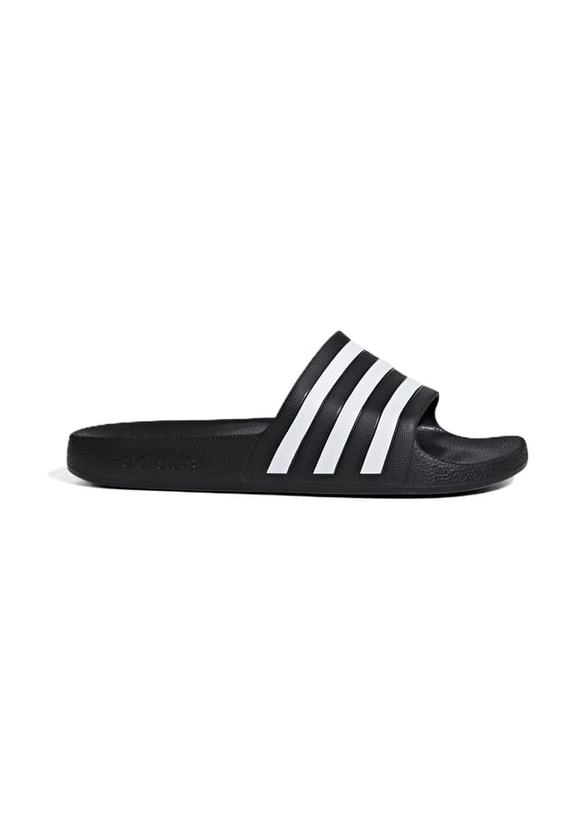 Тапочки для купания "adilette aqua" с легкой амортизацией Adidas, черный — фото 3