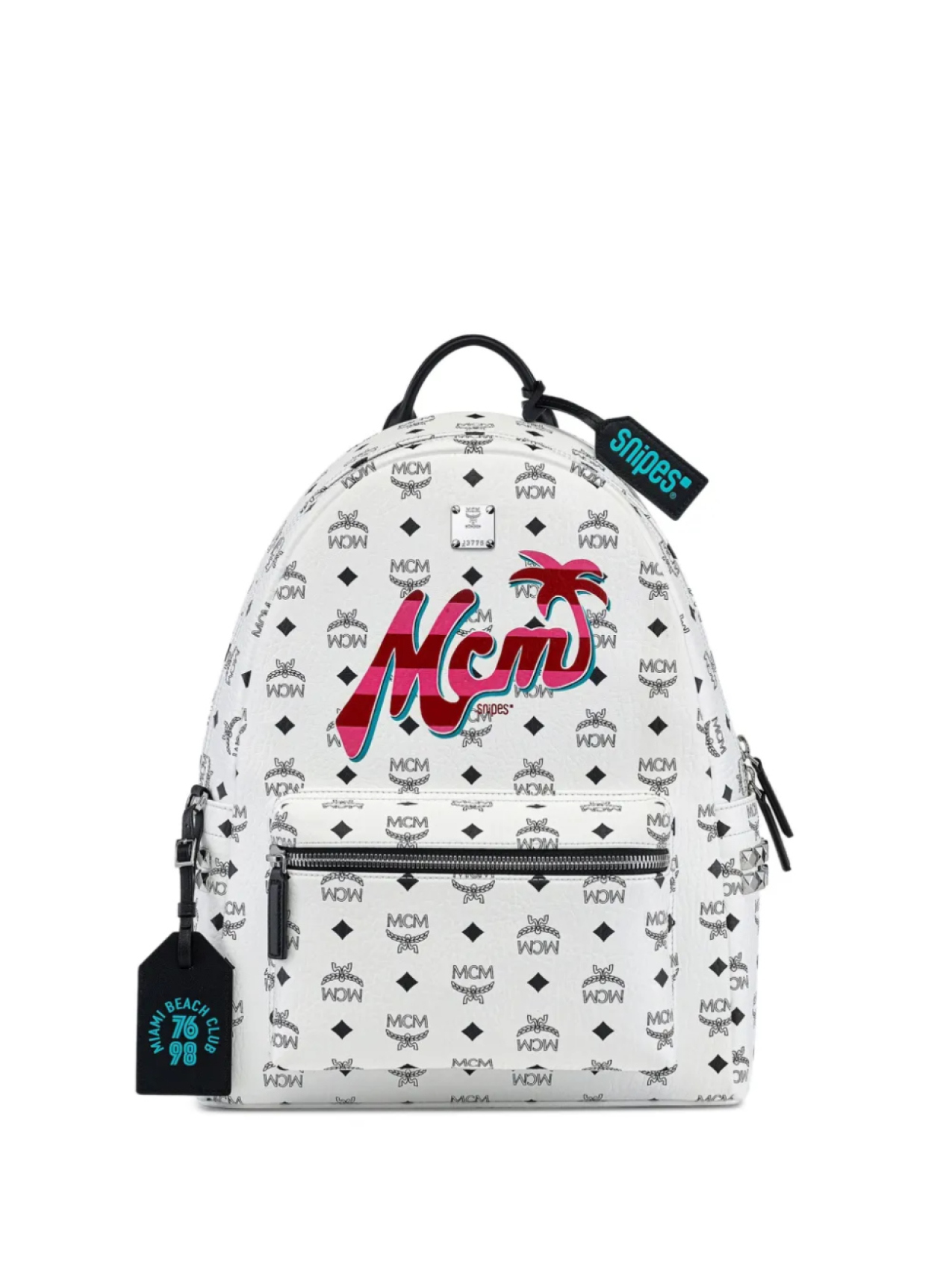

MCM рюкзак Stark из коллаборации с Snipes, белый