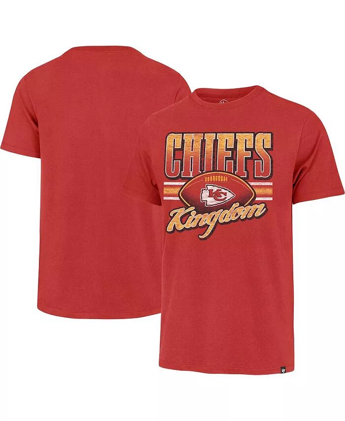 

Мужская красная потертая футболка Kansas City Chiefs Chiefs Kingdom Regional Franklin '47 Brand