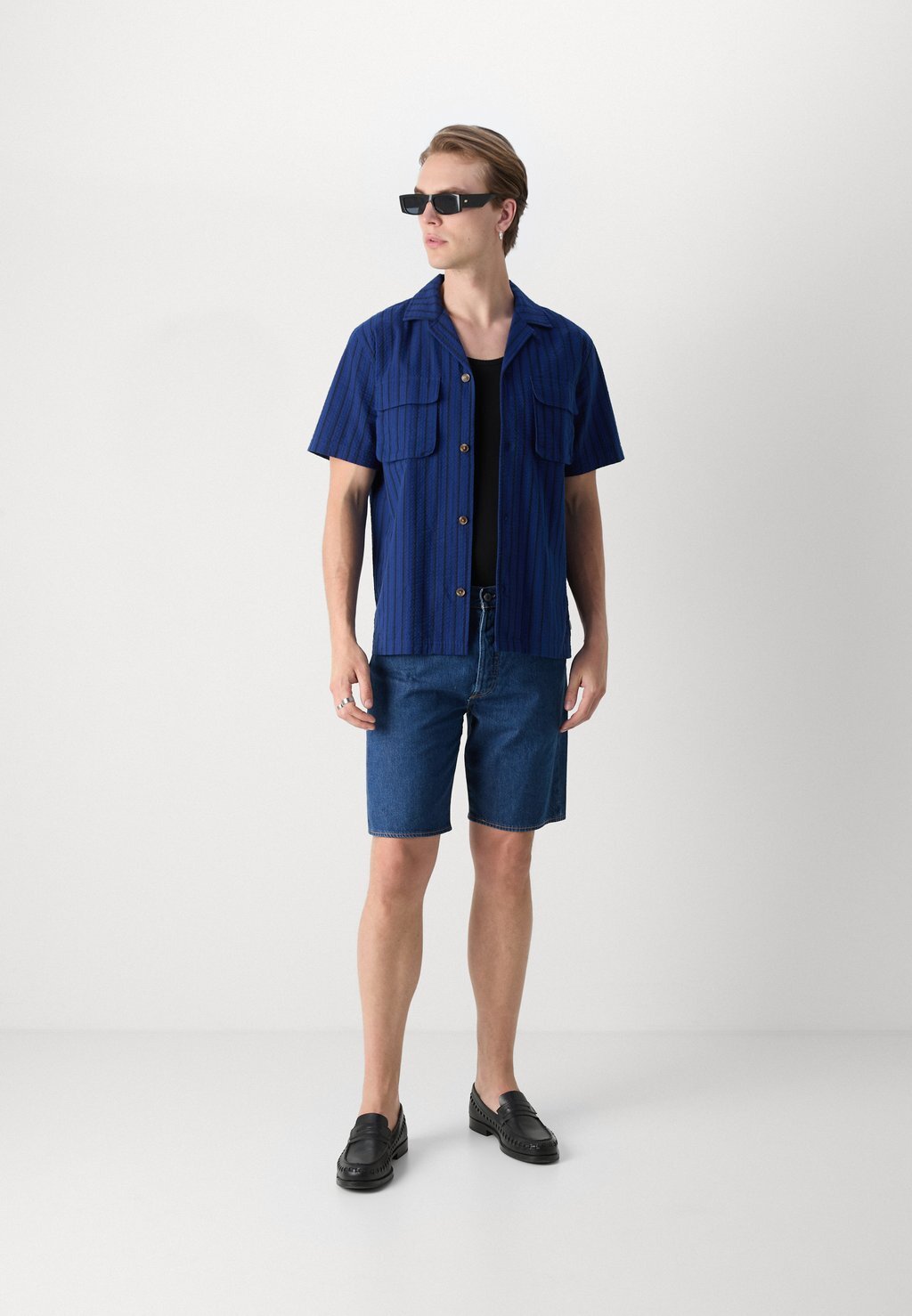 

Рубашка OSMUND SHIRT Les Deux, темно-синий