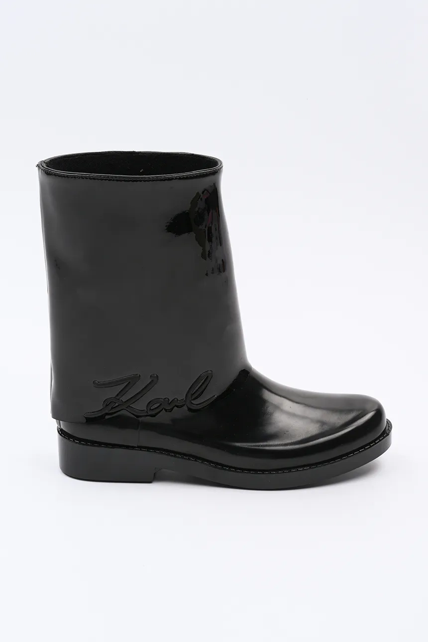 КАЛОШ резиновые сапоги Karl Lagerfeld, черный