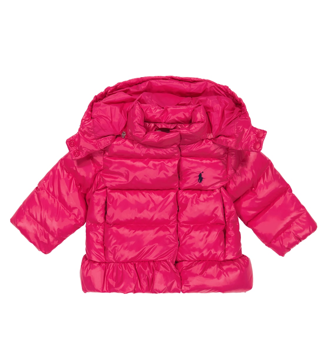 

Детская стеганая куртка-пуховик Polo Ralph Lauren Kids, Sport Pink