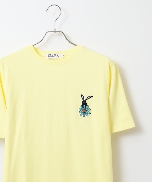 

Футболка с коротким рукавом, принт SHABBY, унисекс FUNALIVE, желтый